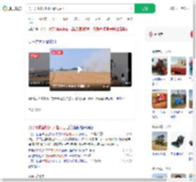 男子开收割机冲入着火麦田_360搜索